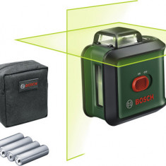 Nivela laser cu linii BOSCH UniversalLevel 360 ,precizie 0,4 mm m,unghi de deschidere 120 ,filet stativ 1 4 , fara stativ