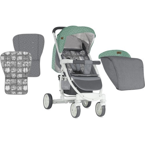 Carucior 2 in 1 S300 2018 Green & Grey Carucior 2 in 1 S300 2018 Green & Grey