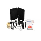 Kit turistic, supravietuire, multifunctional, cu trusa, set 19 piese, 20x11x5 cm, Springos