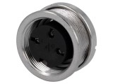 Conector M16 Soclu Mamă 3 Pini IP40