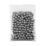 Cumpara ieftin Set 1500 bile metalice, pentru airsoft, 0.35 g, 4.46 mm, argintiu, Dactylion