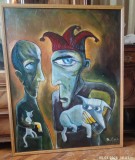 Regele c&acirc;inelui, tablou pictura rom&acirc;nească contemporană