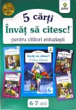 Pachet invat sa citesc pentru cititori entuziasti 6 - 6-7 ani