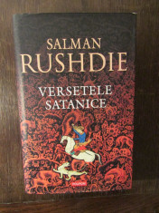 Salman Rushdie - Versetele satanice , autograf foto