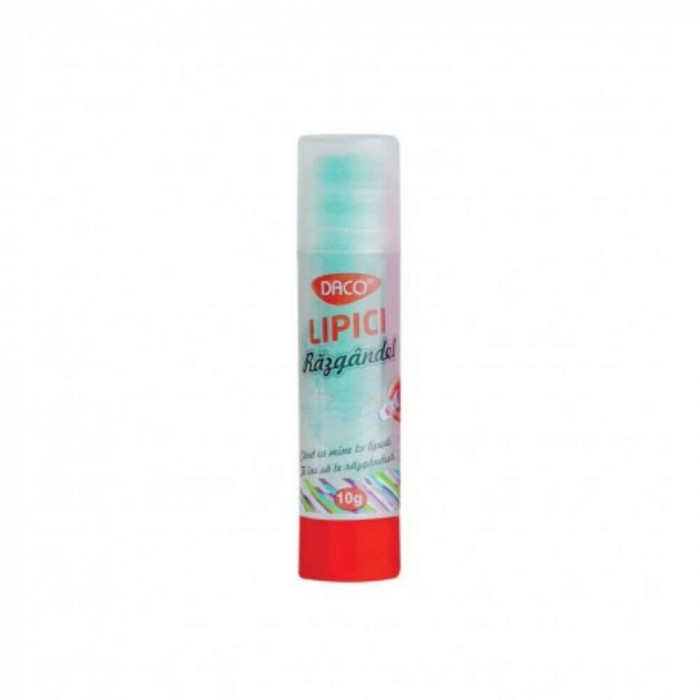 Lipici Solid DACO, Model Razgandel, 10 g, Lipici cu Uscare Lenta, Lipici Scoala, Lipici Solid Mic, Lipici Solid, Lipici pentru Craft, Lipici Daco Soli