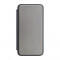 Husa Carte Elegance pentru Samsung Galaxy S20 FE, Slim, Inchidere Magnetica, Gri