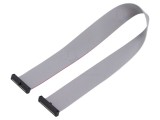 Cablu panglică SAMTEC IDC 304,8mm FFSD-15-D-12.00-01-N cu conectori IDC ambele părți