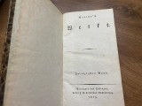 Goethe&#039;s Werke: Zwanzigster [20.] Band. 1819, Stuttgard.