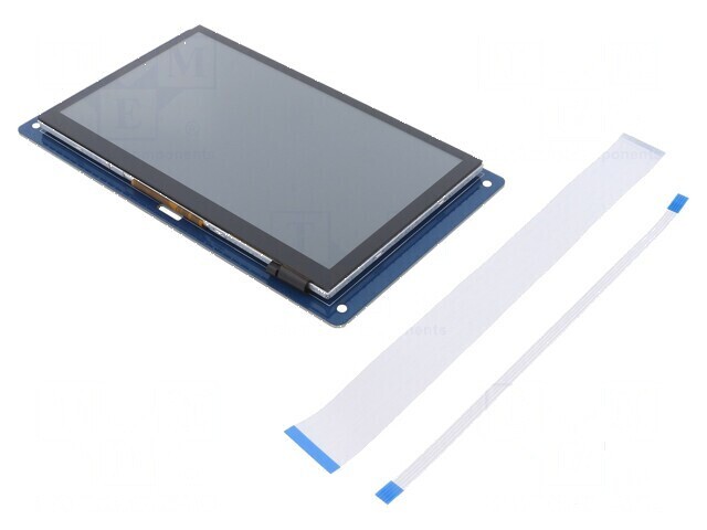 Afişaj TFT 7 LED 800x480 185x109mm FPC 3&divide;3,6VDC