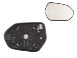 Geam oglinda exterioara cu suport fixare Toyota Prius (Xw50), 01.2016-, Dreapta, incalzita; geam convex; cromat