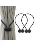 Bratara magnetica de prindere perdele draperii model BLACK BALLS, AVEX