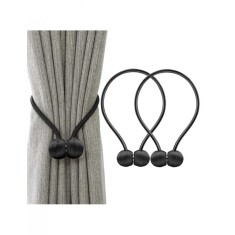 Bratara magnetica de prindere perdele draperii model BLACK BALLS