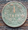 (M1427) MONEDA AUSTRIA - 1 KREUZER 1859, LIT. A, Europa