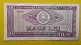10 lei 1966, seria B.0277 967825, stare foarte bună