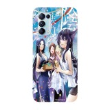 Husa compatibila cu Oppo A55, Viceversa, model Manga Volume 10 The Eminence in Shadow, Silicon, TPU, Transparent, Carcasa