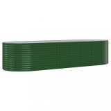 Cumpara ieftin Strat inaltat gradina 322x100x68 cm otel galvanizat