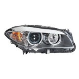 Far Bmw Seria 5 (F10/F11) 12.2009- Hella fata dreapta tip bec H7+H7 electric cu motoras