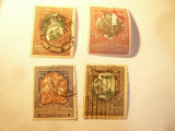 Serie mica Rusia 1915 - Ajutor Razboi , 4 valori stampilate, Stampilat