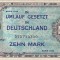 GERMANIA 10 MARCI MARK 1944 VF