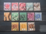 STRAITS SETTLEMENTS GEORGE V, Stampilat