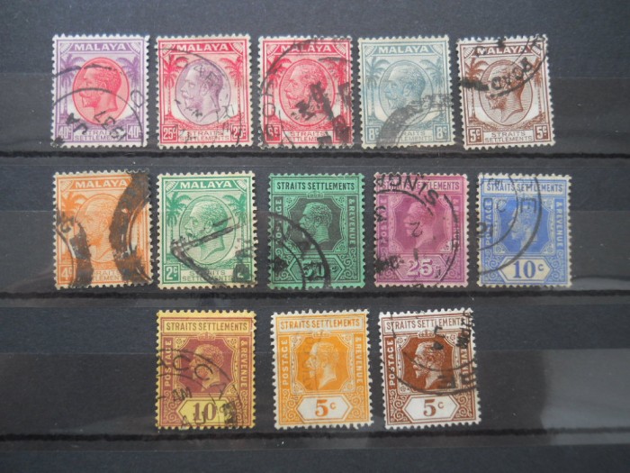 STRAITS SETTLEMENTS GEORGE V