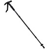 Baston Trekking Aluminiu IdeallStore&reg; Ol Helper, LED, Extensibil 110cm, Negru, Drumetie, Pliabil