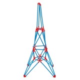 Jucarie din bambus Flexistix - Turnul Eiffel (62 piese), Hape
