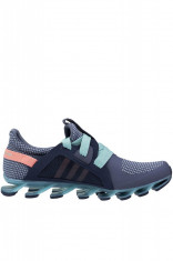 Pantofi sport, Adidas Springblade Nanaya AF5284, pentru femei, albastru - 38 2/3 EU foto