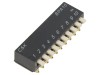 Comutator DIP-SWITCH C&amp;K BPA10SB, 10 Secțiuni ON-OFF, Montare SMT