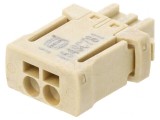 Mufă Conector Cablu-Placă har-flexicon 2,54mm 2 Piste 6A