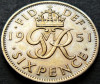 Moneda istorica 6 PENCE - ANGLIA / MAREA BRITANIE, anul 1951 * cod 492 A, Europa