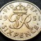 Moneda istorica 6 PENCE - ANGLIA / MAREA BRITANIE, anul 1951 * cod 492 A