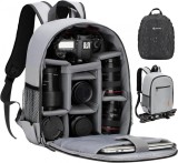 Rucsac pentru camere profesionale cu , compartiment pentru laptop, impermeabil 28 cm 14 cm 37 cm / 20-35 L