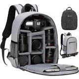 Rucsac pentru camere profesionale cu , compartiment pentru laptop, impermeabil 28 cm 14 cm 37 cm / 20-35 L