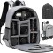 Rucsac pentru camere profesionale cu , compartiment pentru laptop, impermeabil 28 cm 14 cm 37 cm / 20-35 L