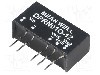 Convertor de tensiune, DC-DC, intrare 45,6...52,8V DC, iesire 12V DC, putere 1W, MEAN WELL - DPRN01O-12