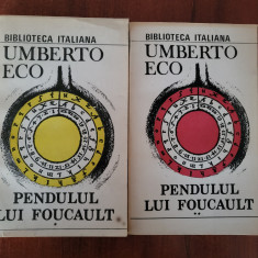 Pendulul lui Foucault vol.1 si 2 de Umberto Eco