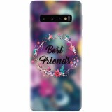 Husa silicon personalizata pentru Samsung Galaxy S10, Best Friends