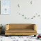 Canapea pentru copii, maro, 80x45x30 cm, catifea GartenMobel Dekor