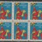 1929 SUA - Bloc de10 vignete de Craciun + Campanie Anti Tuberculoza, TBC
