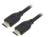 Cablu HDMI 2.1 1m Negru PVC