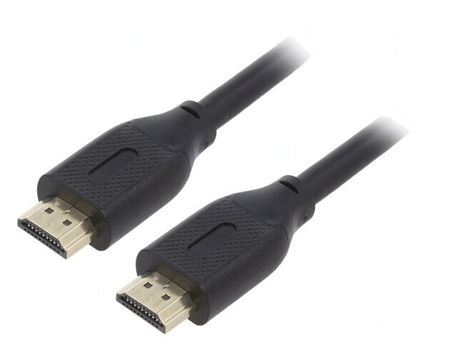Cablu HDMI 2.1 1m Negru PVC