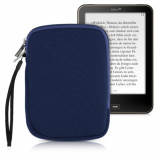 Cumpara ieftin Husa universala pentru eBook reader, Textil, Albastru, 50334.17