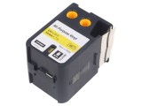 Bandă Galbenă 54mm x 7m cu Caracter Negru