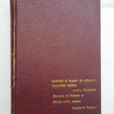PATRU STUDII MILITARE: Balistica si trageri de Infanterie * Cunostinte tactice asupra Cavaleriei * Manevra si formele ei * Studiu critic asupr