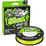 Fir Textil Berkley Sick Braid, HV Yellow, 150m, 0.14mm, 16.5kg