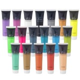 Set culori acrilice neon si metalice Nassau Fine Art 18 culorix36ml