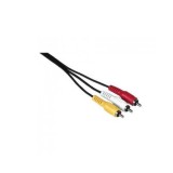 Cablu audio video, 3 mufe RCA tata-3 mufe RCA tata, 1.5 m, Home