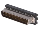 Conector SCSI 50 pini ecranat TE Connectivity 5749621-5 mufă tată 1,27mm pentru cablu bandă