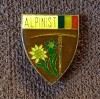 Insigna Turism - "FLOARE de COLT" - ALPINIST - ROMANIA